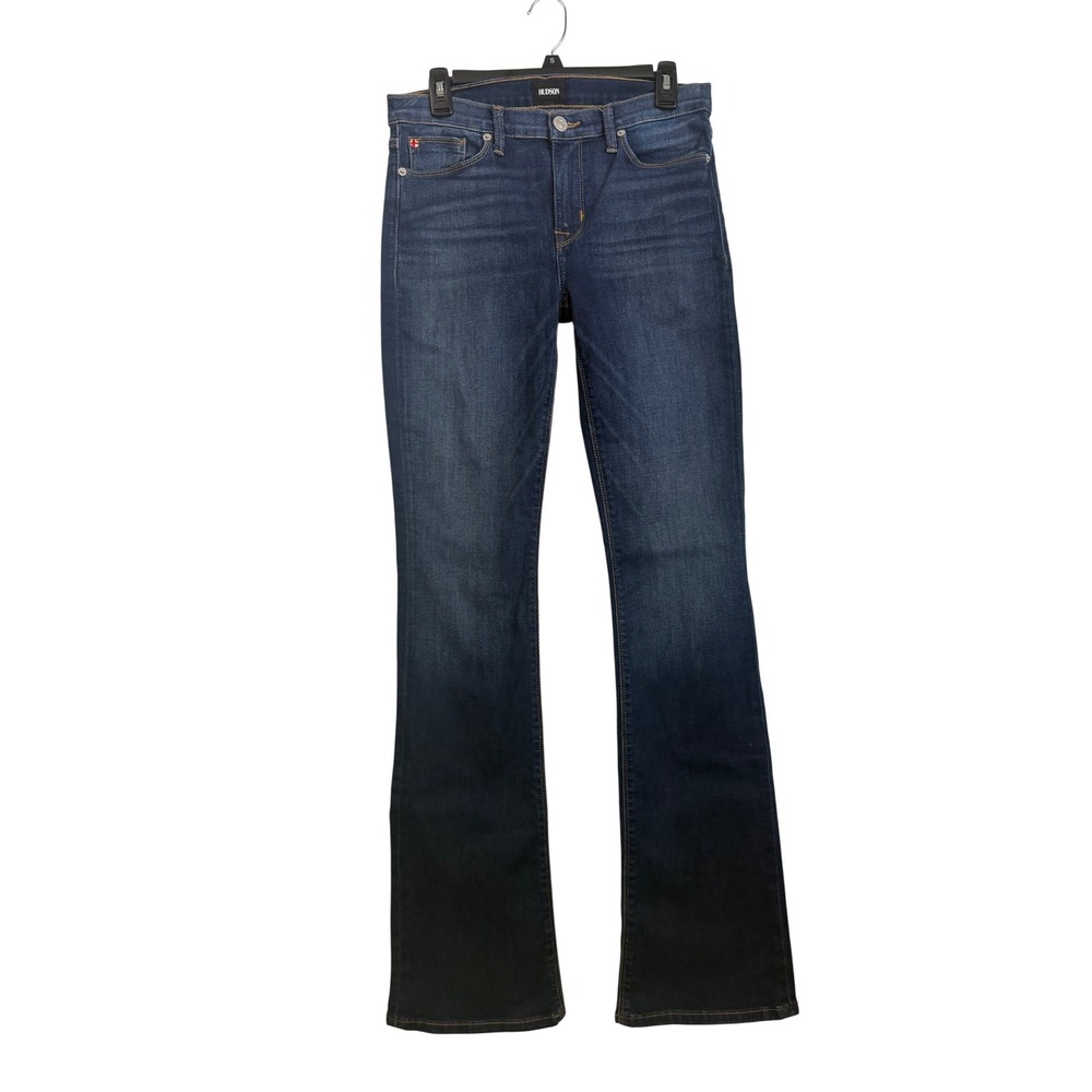 Hudson Midrise Love Bootcut Jeans Dark Wash Denim Size 28 WG0092